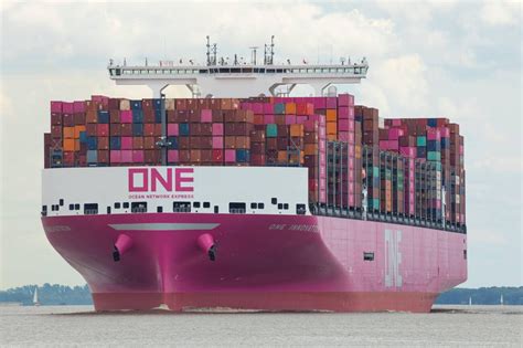 What is the largest container ship in the world, and how does it compare to a floating city?